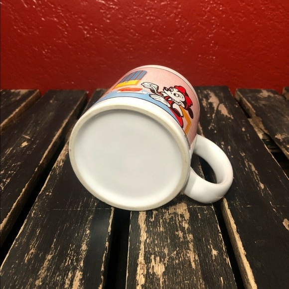Disney Mickey Mouse Minnie Mouse Mug Coffee Cup Vintage Retro Collectible 1989 - Picture 8 of 9